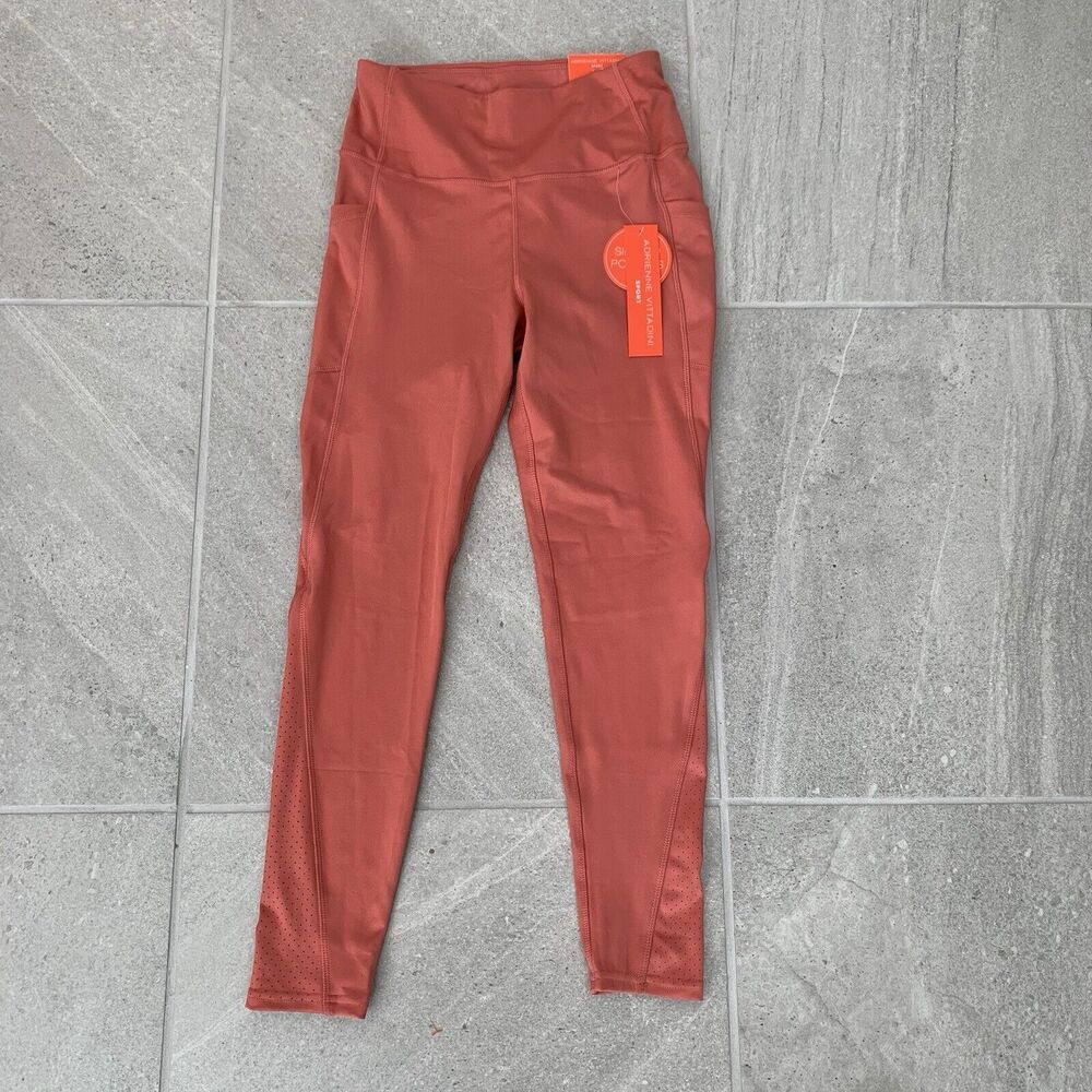 Adrienne Vittadini Pink Leggings Size S NWT!